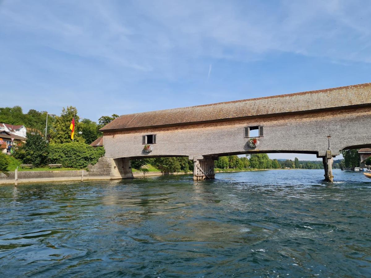Ferienwohnung Rheinblick In Buesingen -Keine Monteure- Busingen エクステリア 写真