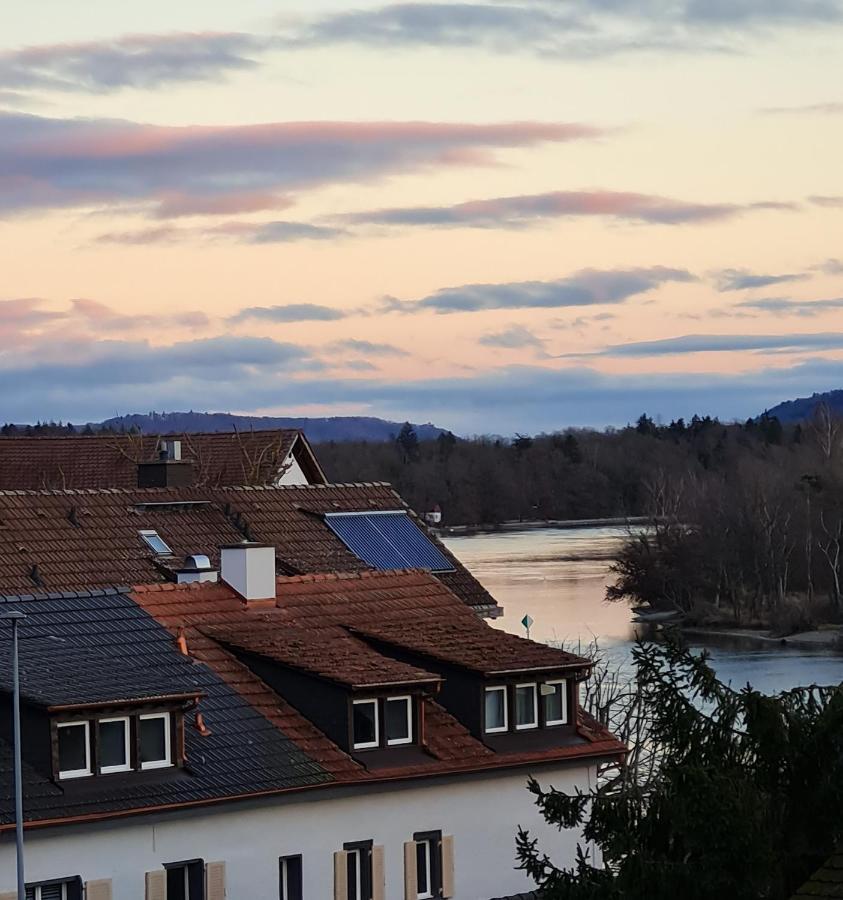 Ferienwohnung Rheinblick In Buesingen -Keine Monteure- Busingen エクステリア 写真