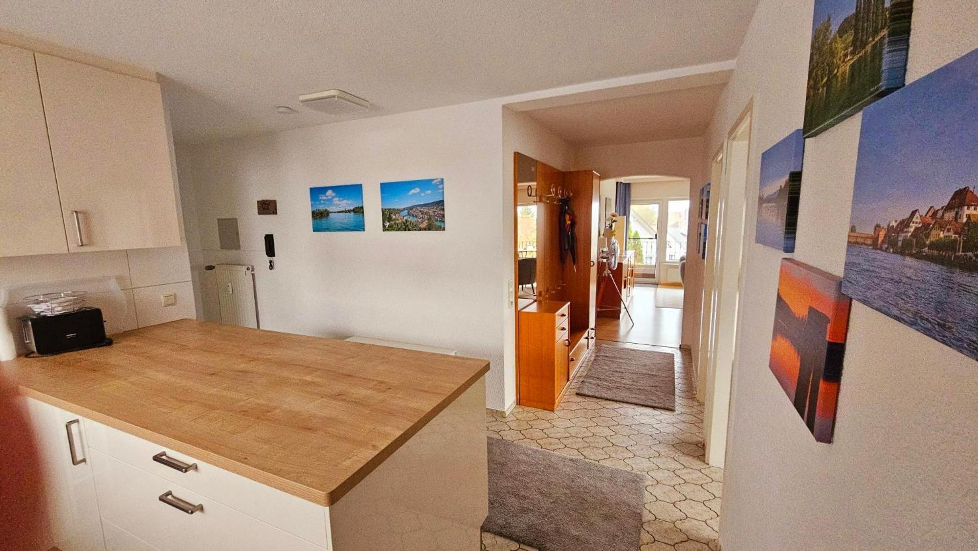 Ferienwohnung Rheinblick In Buesingen -Keine Monteure- Busingen エクステリア 写真